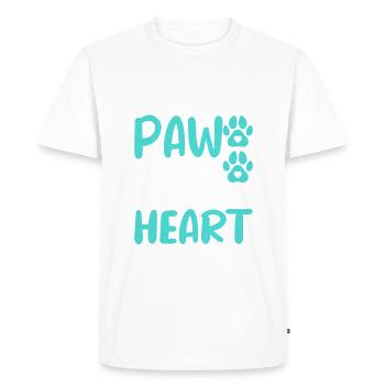 Gift Cat Owner Cat Gift - Men's Premium Organic T-Shirt - white - Front - Nico (187cm)