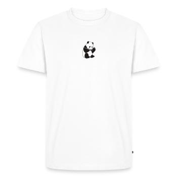 Panda Gifts Panda Lover - Men's Premium Organic T-Shirt - white - Front - Nico (187cm)