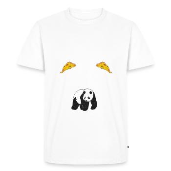Panda Gifts Panda Lover - Men's Premium Organic T-Shirt - white - Front - Nico (187cm)
