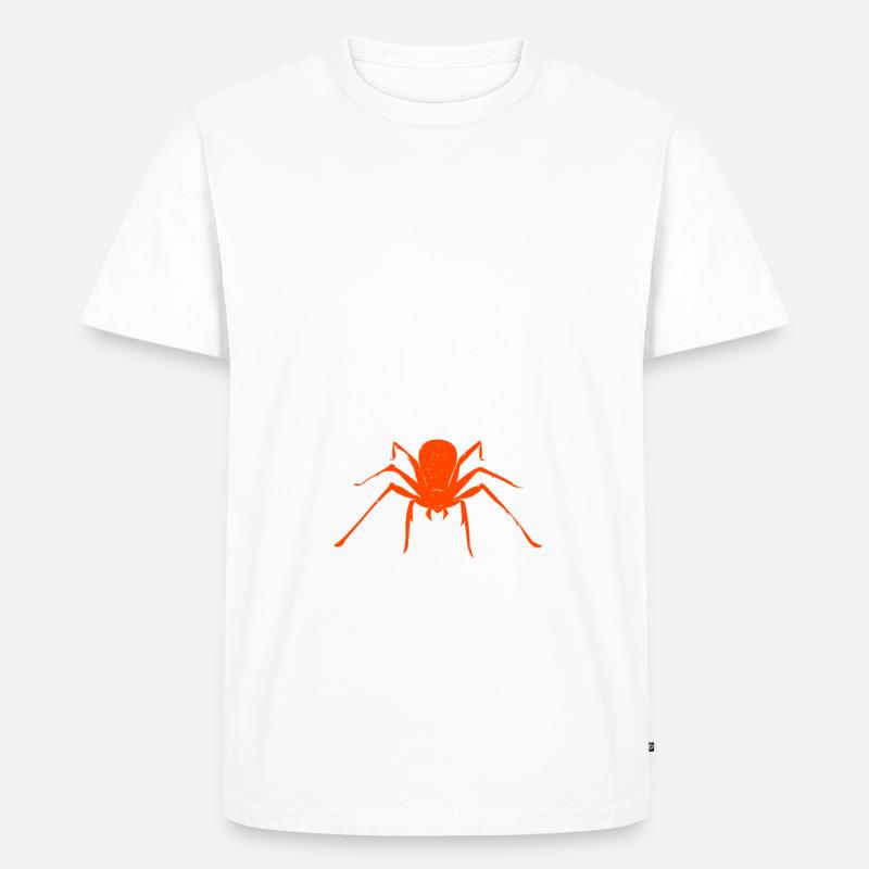 Spider Lover Geschenke - Männer Premium Bio T-Shirt - Weiß