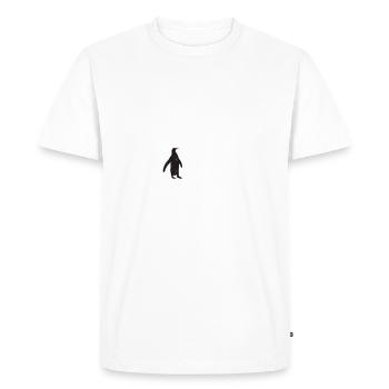 Penguin Lover Penguin Gifts - Men's Premium Organic T-Shirt - white - Front - Nico (187cm)