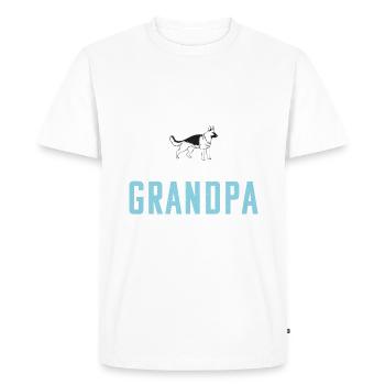 Cadeaux de berger allemand - T-shirt Premium bio Homme - blanc - Devant - Nico (187cm)