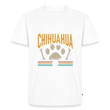 Chihuahua Gifts Chihuahua Owner - Men's Premium Organic T-Shirt - white - Front - Nico (187cm)