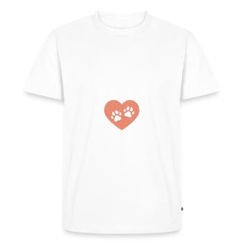 Australian Shepherd Gifts - Men's Premium Organic T-Shirt - white - Front - Nico (187cm)