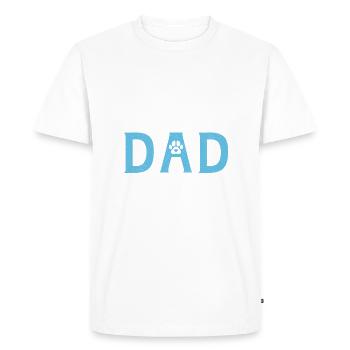 Australian Shepherd Gifts - Men's Premium Organic T-Shirt - white - Front - Nico (187cm)