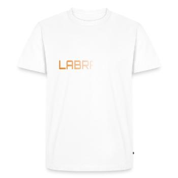 Cadeaux amoureux du Labrador - T-shirt Premium bio Homme - blanc - Devant - Nico (187cm)