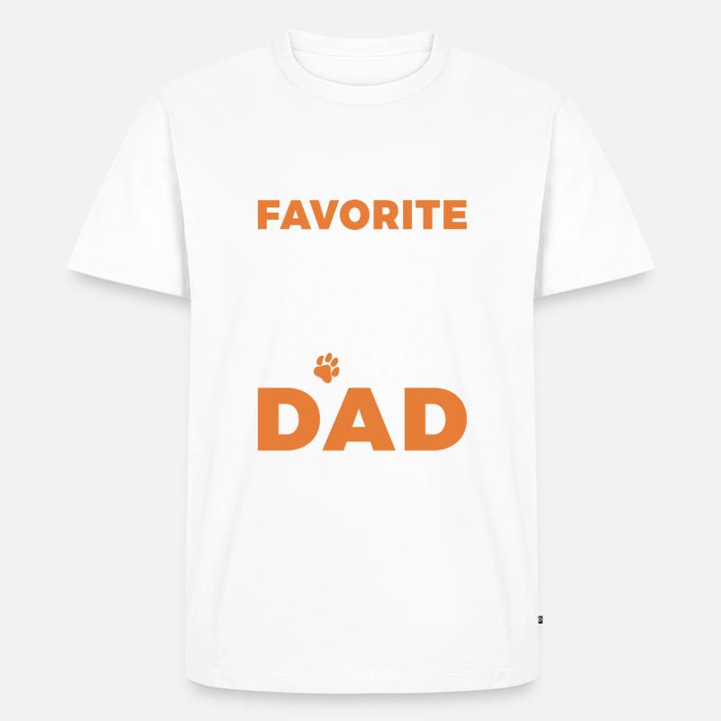 Boxer Hund Geschenke - Männer Premium Bio T-Shirt - Weiß