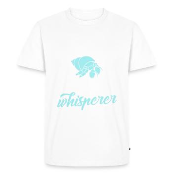 Cadeaux de bernard-l'ermite - T-shirt Premium bio Homme - blanc - Devant - Nico (187cm)