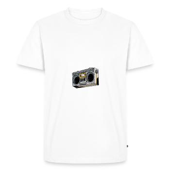 Hermit Crab Gifts - Men's Premium Organic T-Shirt - white - Front - Nico (187cm)