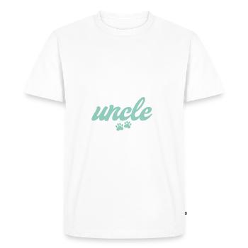 Pug Gifts for Pug Lovers - Men's Premium Organic T-Shirt - white - Front - Nico (187cm)