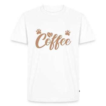 Pug Gifts for Pug Lovers - Men's Premium Organic T-Shirt - white - Front - Nico (187cm)