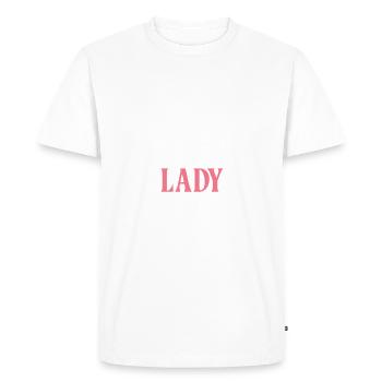 Rhodesian Ridgeback Gifts - Men's Premium Organic T-Shirt - white - Front - Nico (187cm)