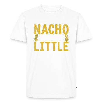 Cadeaux Petit Frère - T-shirt Premium bio Homme - blanc - Devant - Nico (187cm)