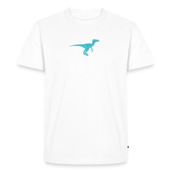 Cadeaux Petit Frère - T-shirt Premium bio Homme - blanc - Devant - Nico (187cm)