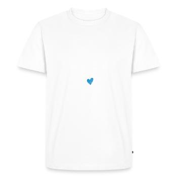 Middle Brother Gifts - Men's Premium Organic T-Shirt - white - Front - Nico (187cm)
