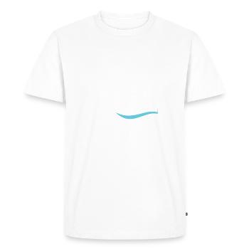 Middle Brother Gifts - Men's Premium Organic T-Shirt - white - Front - Nico (187cm)