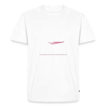 Cadeaux Petite Soeur - T-shirt Premium bio Homme - blanc - Devant - Nico (187cm)