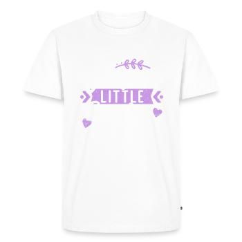 Cadeaux Petite Soeur - T-shirt Premium bio Homme - blanc - Devant - Nico (187cm)