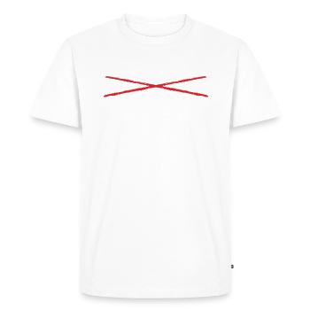 Cadeaux pour les enfants les plus âgés - T-shirt Premium bio Homme - blanc - Devant - Nico (187cm)