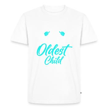 Cadeaux pour les enfants les plus âgés - T-shirt Premium bio Homme - blanc - Devant - Nico (187cm)