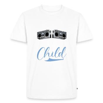 Cadeaux pour les enfants les plus âgés - T-shirt Premium bio Homme - blanc - Devant - Nico (187cm)