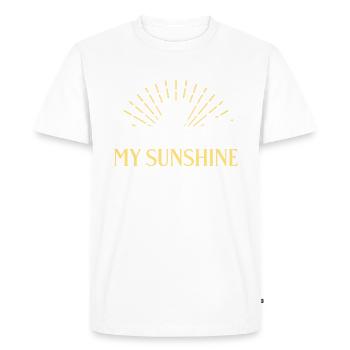 Cadeaux de petite-fille - T-shirt Premium bio Homme - blanc - Devant - Nico (187cm)