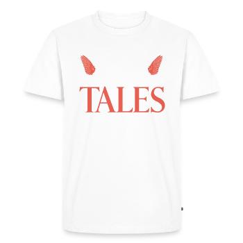 Cadeaux de petite-fille - T-shirt Premium bio Homme - blanc - Devant - Nico (187cm)
