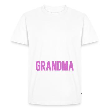 Cadeaux de petite-fille - T-shirt Premium bio Homme - blanc - Devant - Nico (187cm)