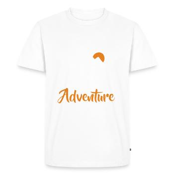 Cadeaux de petite-fille - T-shirt Premium bio Homme - blanc - Devant - Nico (187cm)