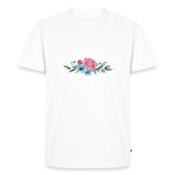 Cadeaux de petite-fille - T-shirt Premium bio Homme - blanc - Devant - Nico (187cm)