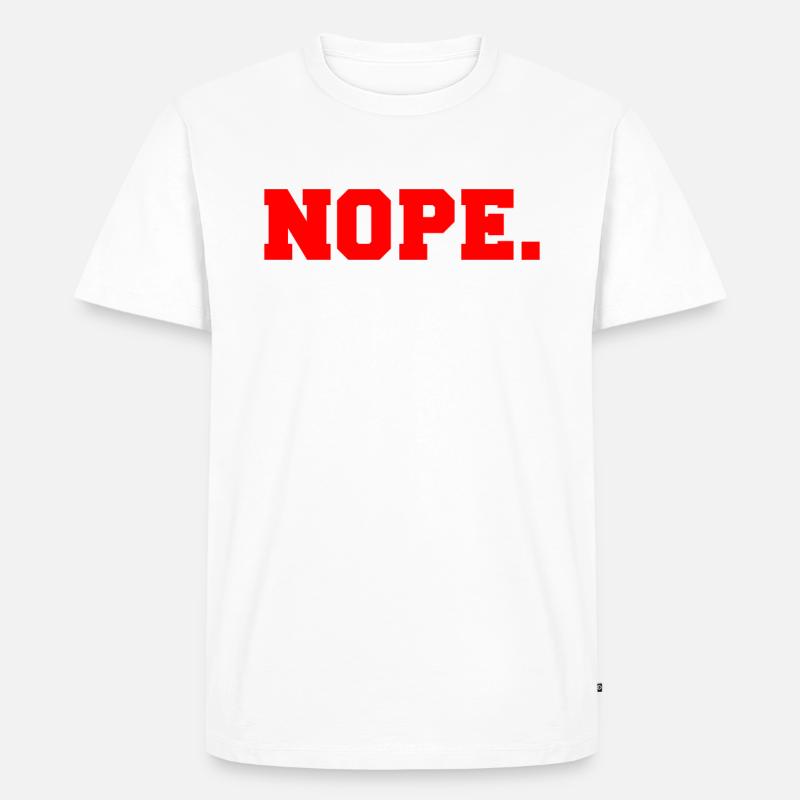 Single Gift - Männer Premium Bio T-Shirt - Weiß
