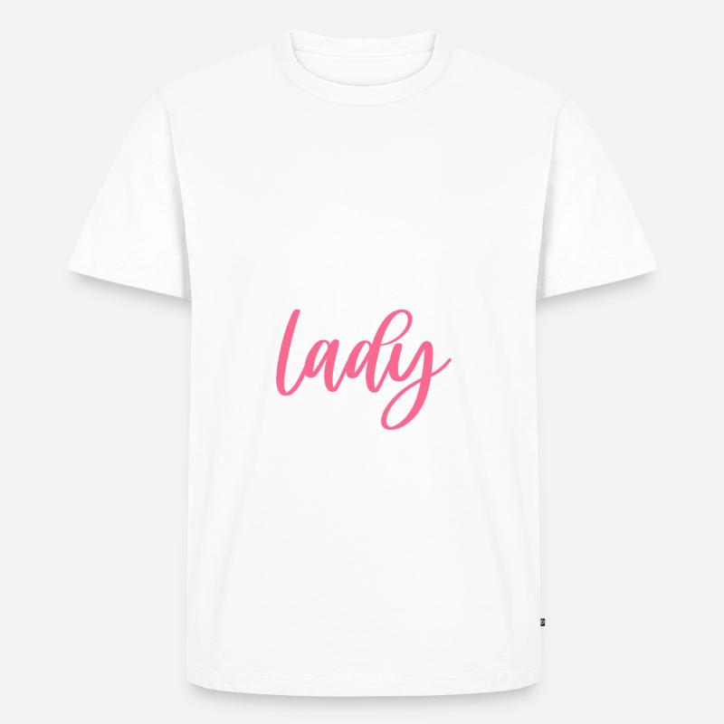 Single Gift - Men's Premium Organic T-Shirt - white