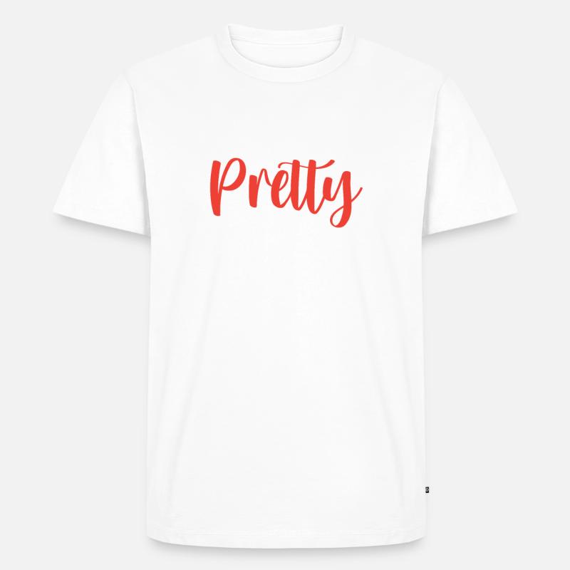 Single Gift - Männer Premium Bio T-Shirt - Weiß