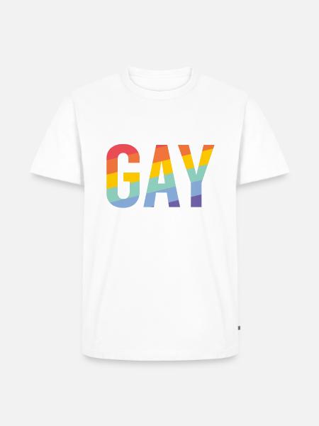 Cadeaux gays - T-shirt Premium bio Homme - blanc