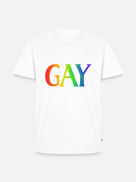 Cadeaux gays - T-shirt Premium bio Homme - blanc