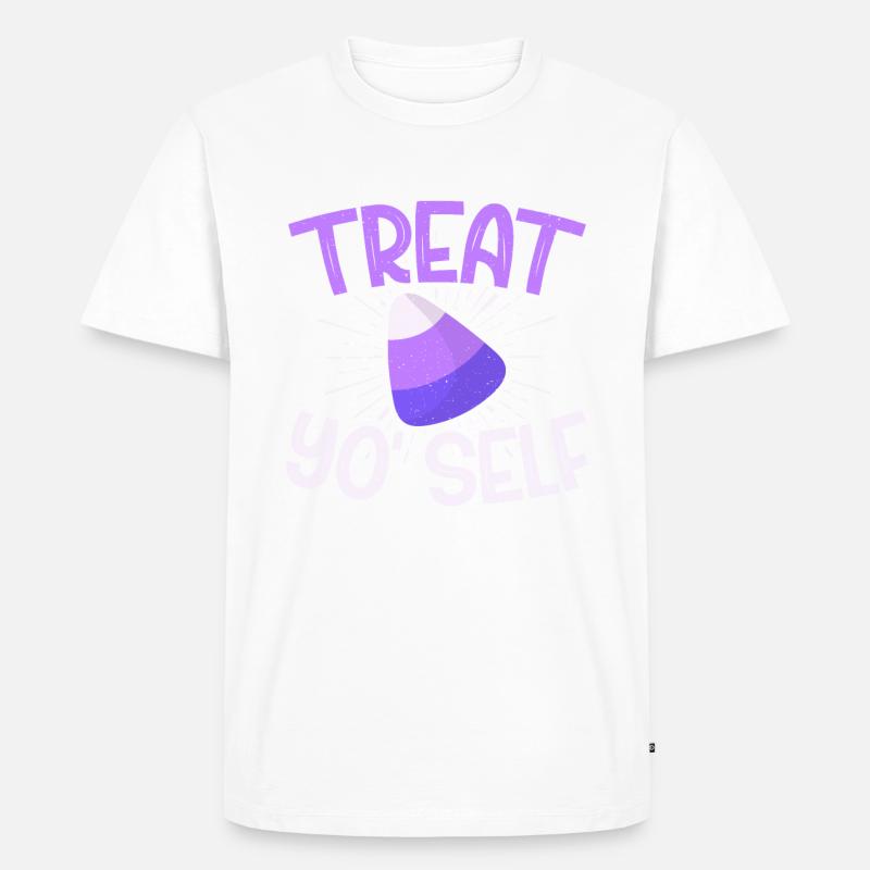 Candy Gift - Männer Premium Bio T-Shirt - Weiß