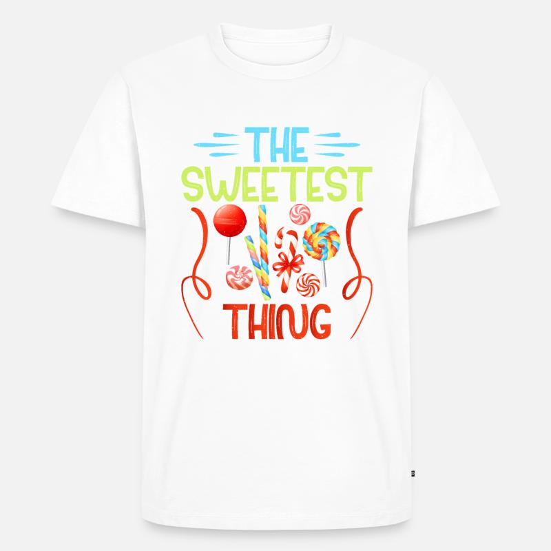 Candy Gift - Männer Premium Bio T-Shirt - Weiß