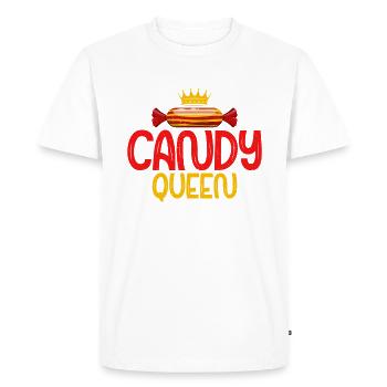 Candy Gift - Men's Premium Organic T-Shirt - white - Front - Nico (187cm)