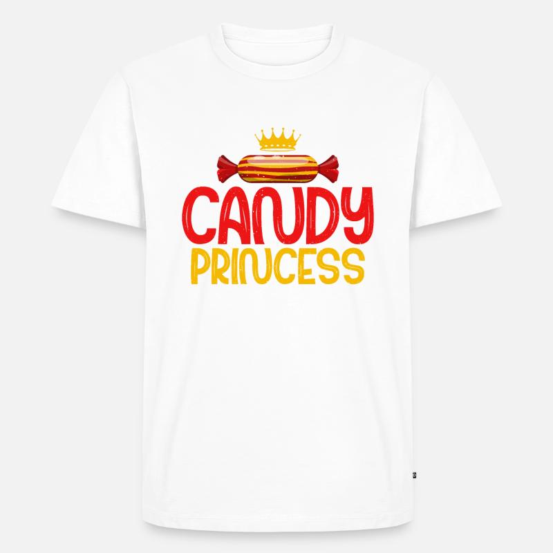 Candy Gift - Männer Premium Bio T-Shirt - Weiß