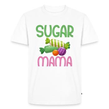 Cadeau de bonbons - T-shirt Premium bio Homme - blanc - Devant - Nico (187cm)
