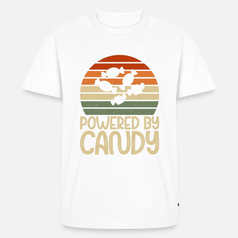 Candy Gift - Männer Premium Bio T-Shirt - Weiß