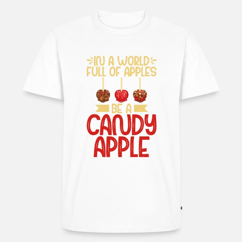 Candy Gift - Männer Premium Bio T-Shirt - Weiß