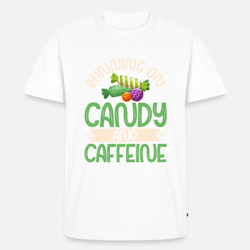 Candy Gift - Männer Premium Bio T-Shirt - Weiß