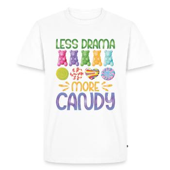 Cadeau de bonbons - T-shirt Premium bio Homme - blanc - Devant - Nico (187cm)