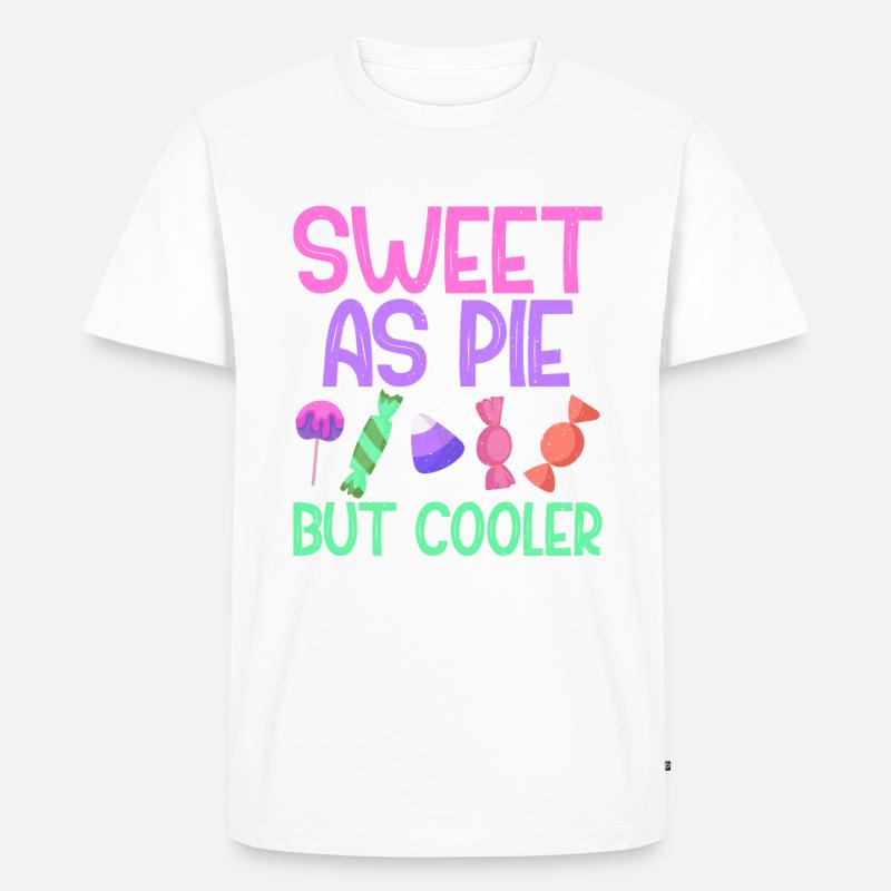 Candy Gift - Männer Premium Bio T-Shirt - Weiß