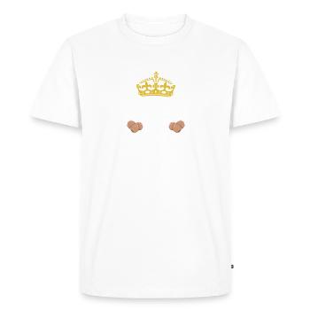 Cadeaux pour les amateurs de boulettes de viande - T-shirt Premium bio Homme - blanc - Devant - Nico (187cm)