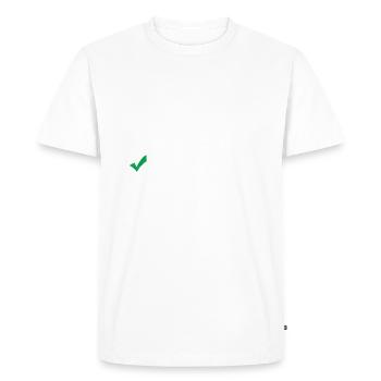 Cadeaux pour les amateurs de boulettes de viande - T-shirt Premium bio Homme - blanc - Devant - Nico (187cm)