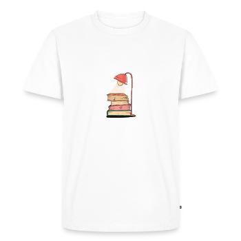Cadeaux pour les amateurs de pâtes - T-shirt Premium bio Homme - blanc - Devant - Nico (187cm)