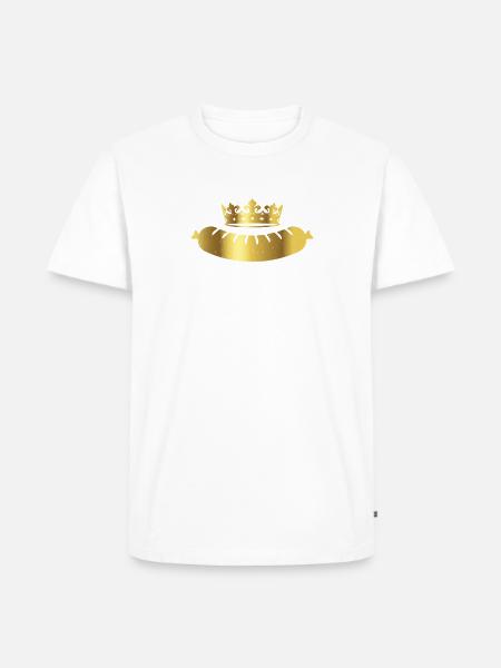 Sausage Lover - Männer Premium Bio T-Shirt - Weiß