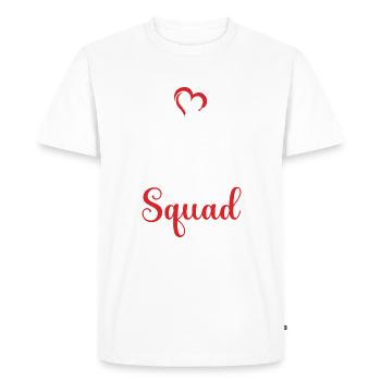 Cadeaux pour les chiens afghans - T-shirt Premium bio Homme - blanc - Devant - Nico (187cm)